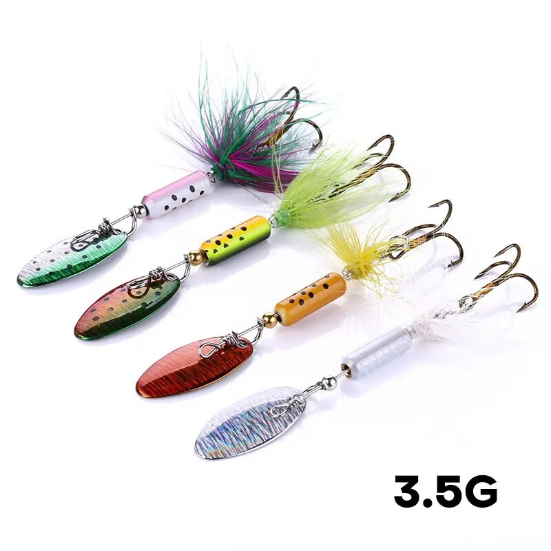 Metal VIB Lures 1PCS 3.5g Feat - Fishing Hook Offset ulasan dan harga