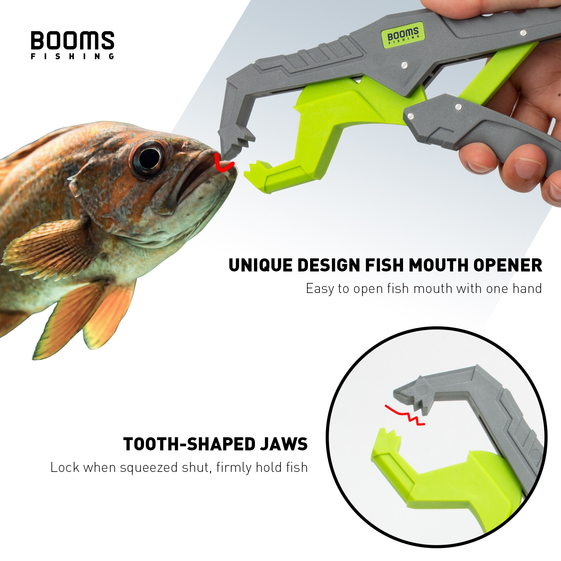 Booms Fishing G05 Fish Gripper - Fishing Hook Sharpener ulasan dan harga