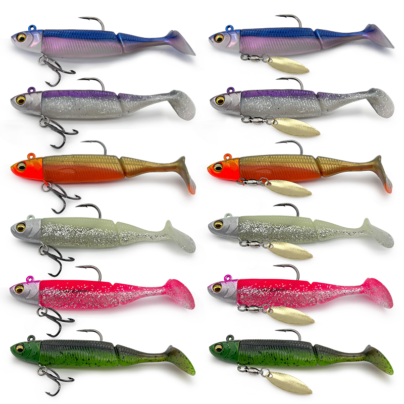 6Pcs Lead-Coated Fishing Lures - Fishing Hook Treble ulasan dan harga
